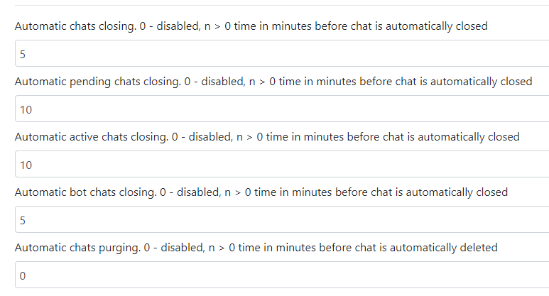 Automatic chat